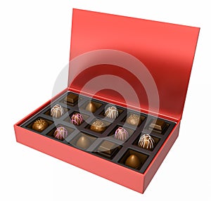 A box of chocolates