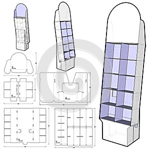 Box for Display Stand. photo