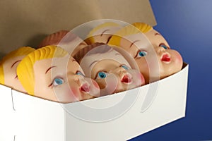 Box of Doll Faces