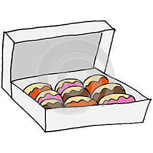 Box of doughnuts