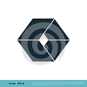 Box Icon Vector Logo Template Illustration Design. Vector EPS 10