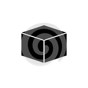 Box icon vector. Open box icon. Cardboard box. packaging open