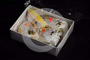 Box of Indian sweets