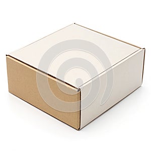 Box isolated on transparent background