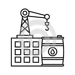 Box lifter Vector Icon which can easily modify or edit