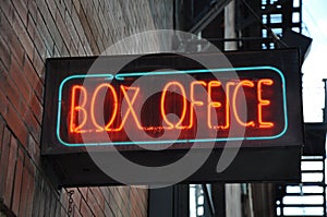 Box office sign