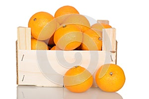 Box of oranges