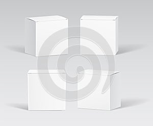 Box packaging mockups