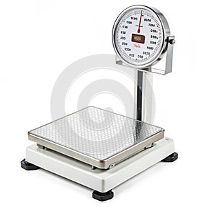 Box Scale isolated on white background