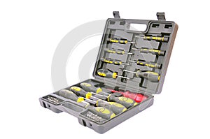 Box with screwdrivers