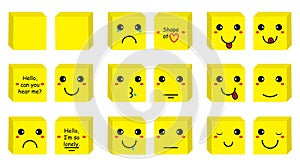 Box smiley set