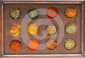 Box of spices
