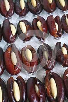 Box of stuffed dates