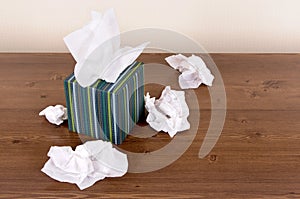 Box of tissues photo