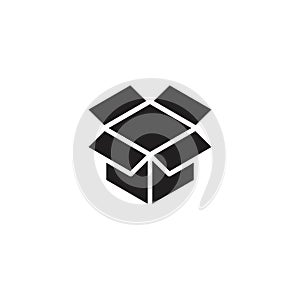 Box vector illustration icon