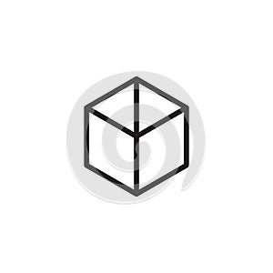 Box vector illustration icon