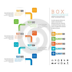 Box White Space Infographic