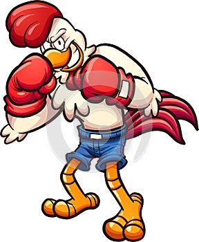 Boxer chicken photo