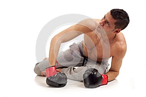 Boxer on knockout