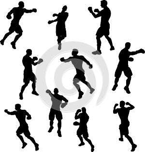 Boxer Silhouettes photo