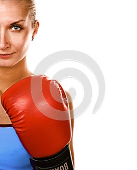 Boxer woman