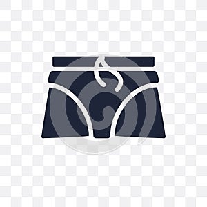 Boxers transparent icon. Boxers symbol design from Clothes collection.
