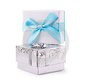 Boxes for cookies or sweets on a white background