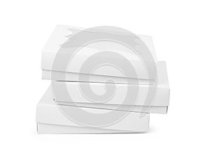 Boxes for cookies or sweets on a white background