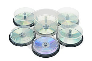 Boxes with DVD disc