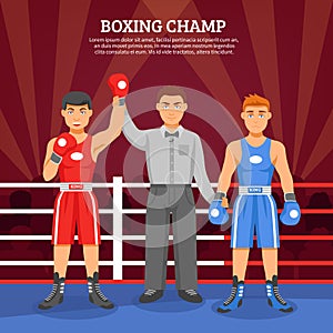 Boxing Champ Composition