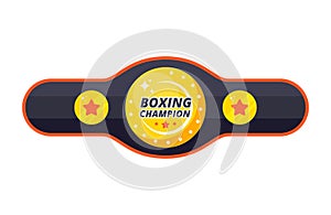 Boxing championship belt