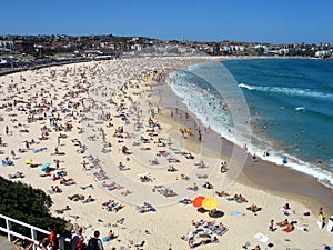 Boxing day on Bondi beach