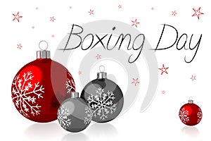 Boxing Day/ Christmas sale illustration