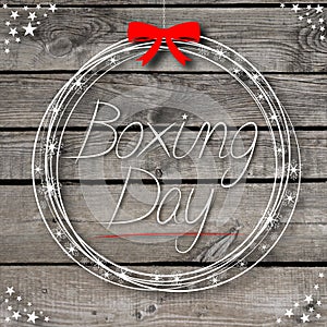 Boxing Day/ Christmas sale illustration