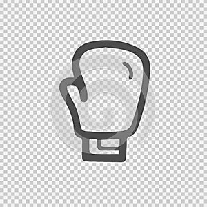 Boxing glove ector icon eps 10.