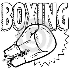 Boxing sketch