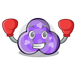 Boxing trefoil character cartoon style photo