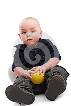Boy with ball