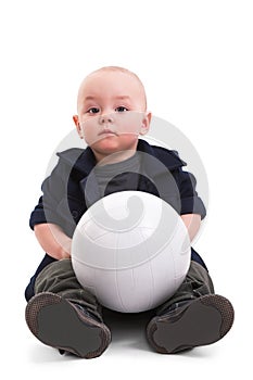 Boy with ball