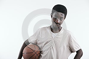 Boy with Basketball