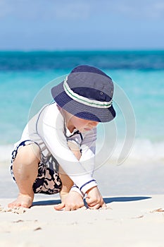 Boy at the beach