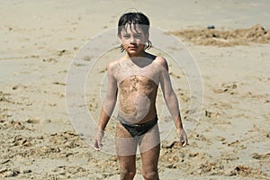 Boy on the beach