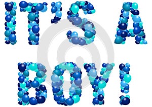 Boy birth announcement