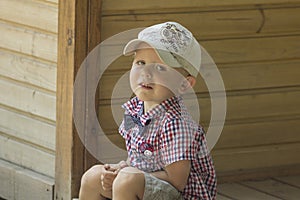 Boy in a cap