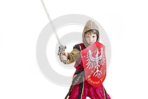 Boy with carnival costume