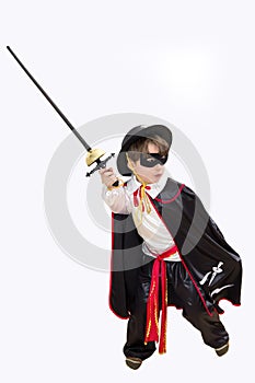 Boy with carnival costume