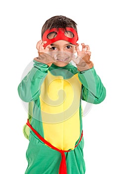 Boy in costume