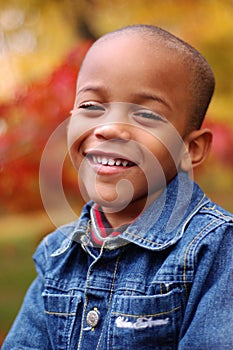 Boy in Fall