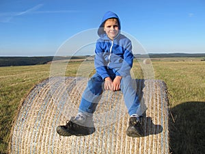 Boy on the field