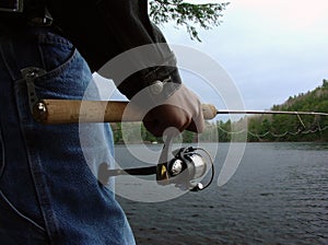 Boy Fishing